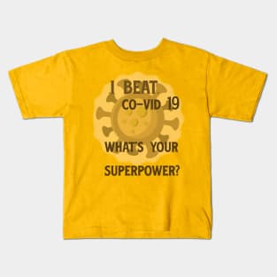 My superpower in browns Kids T-Shirt